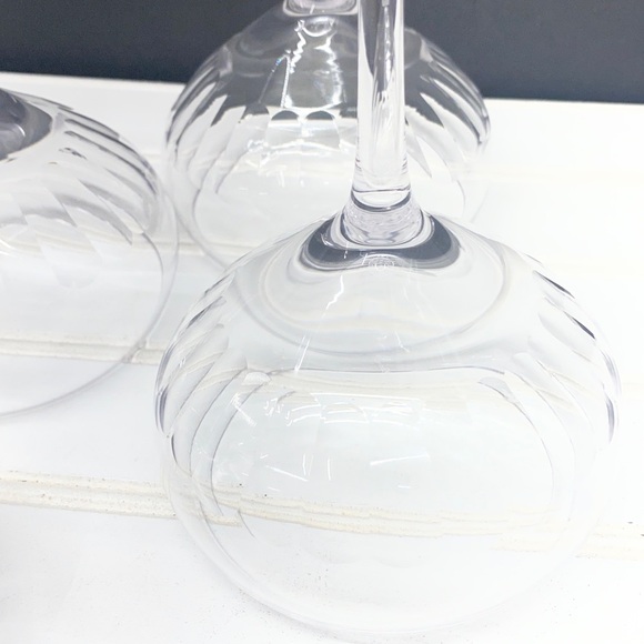 Niels Roadster 10-Oz. Etched Coupe Glass Set of Four - Picture 14 of 17